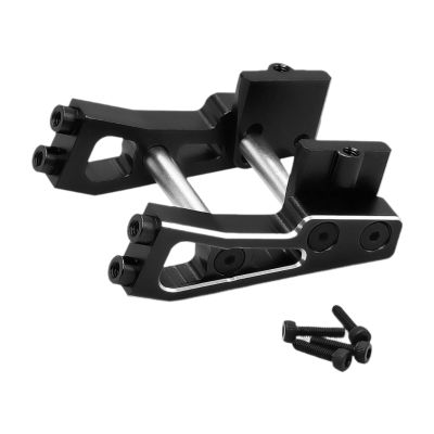 1:14 Scale Rear Stand, Metal RC Mounting Bracket Replace Parts for Grom 223S Model DIY Accessories, Black