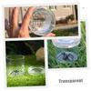 COOLHIYA 5Pcs Portable Magnifier Boxes with Ventilation Lightweight Outdoor Bug Collection Jars for Exploration and Nature Observation view 2