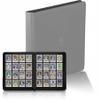 1000+ Pockets Premium Trading Card Binder, 16 Pockets Trading Card Binder Ringless Side Loading Trading,Card Holder Folders for MTG, TCG, Game Cards & Sports Cards(Grey) view 1