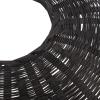 Alipis Oriental Bamboo Hat: Asian Japanese Chinese Sun Cap Woven Rice Farmer Hat Samurai Cosplay Accessory For Women Men Party Photo Props 36cm view 3