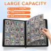 1000+ Pockets Premium Trading Card Binder, 16 Pockets Trading Card Binder Ringless Side Loading Trading,Card Holder Folders for MTG, TCG, Game Cards & Sports Cards(Black) view 3