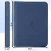 1000+ Pockets Premium Trading Card Binder, 16 Pockets Trading Card Binder Ringless Side Loading Trading,Card Holder Folders for MTG, TCG, Game Cards & Sports Cards(Blue) view 2