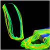 ABONDEVER 48PCS Glow in the Dark Beads Necklaces Glow Party Supplies, 33" Yellow Green Orange UV Black Light Necklaces for Glow Party Favors Night Accessories, Halloween Birthday Party Decorations view 2