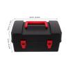BESPORTBLE Plastic Gyro Storage Box For Kids - Battling Top Organizer And Accessories Carrying Case - Portable Toy Storage Empty Container With Handle For Traveling view 2