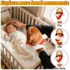 AKAIXI Jesus Hand Puppet Stuffed Jesus Plush Doll 13" Red Bible Story Interactive Catholic Toy Fit Adult Hand Easter Christian Baby Gifts for Kids Toddler Sunday School Church First Communion Baptism view 4