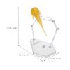SUPVOX Action Figure Stand: Figurine Support Bracket Assembly Toy Stand Collection Display Rack Action Figure Holder Display Base view 2