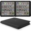 1280+ Cards 20 Pocket Card Binder Collector Card Album Trading Card Binder Ringless Trading Card Album Side Loading Compatible with TCG, Game & Sports Cards (Black) view 1