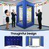 DUSNDULR Cash Cube Money Grab Machine, 78.74 * 42.52 * 106.3in Oxford Cloth Inflatable Cash Cube Booth for Events, Promotions, Party Games (Only Grab Machine) view 4