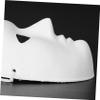 10pcs White Paper Masquerade Masks DIY Cosplay Accessories Lightweight Blank Costume Masks for Parties Performances and Crafts view 3