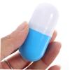 WHAMVOX 30pcs Simulation Capsule for Lightweight Pretend Doctor Play Medical Capsules Educational Early Learning Role Play for Blue view 4