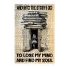 1000 Piece Adults Kids Jigsaw Books and Into The Story I Go to Lose My Mind and Find My Soul Kids & Parents Educational Travel Toy 29.5x19.7 Inch