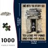 1000 Piece Adults Kids Jigsaw Books and Into The Story I Go to Lose My Mind and Find My Soul Kids & Parents Educational Travel Toy 29.5x19.7 Inch view 2