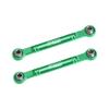 Aluminum 7075-T6 Alloy Front Steering Toe Links 51mm for Traxxas 1/16 Mini Slash 4X4 Short Course Truck-108164-1 Upgrades - Green view 1