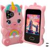 WINGDA Kids Phone,Touchscreen HD Dual Camera Kids Smart Phone,Christmas Birthday Gifts,Toddler Toy Phone Unicorn for Girls 3-10,Kid Cell Phone for Learning,Games,Photo,Music with 8GB SD Card view 1