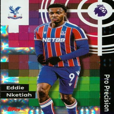 Premier League 2026 Eddie Nketiah Pro Precision Trading Card