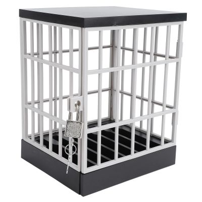 UPALDHOU Mobile Phone Jail Cell Phones Prison Lock Up for Classroom Family Time Party (Black Grey)