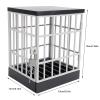 UPALDHOU Mobile Phone Jail Cell Phones Prison Lock Up for Classroom Family Time Party (Black Grey) view 3