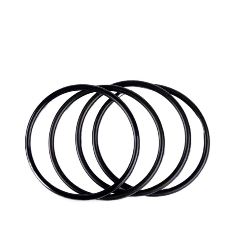 Nitrile Rubber O-Rings, 5pcs ID 52.07-99mm Industrial Sealing Oil Resistant Nitrile O-Ring Gasket, OD 57.31-104.24mm, Wire Diameter 2.62mm(58.42x63.66x2.62mm)