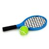 1 Set Blue and Green 1/12 Miniature Tennis Racket Racquet Dollhouse Accessories,Mini Tennis Racket for Dollhouse Dcor view 4