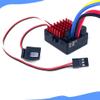 60A ESC,1060 Brushed ESC,Electronic Speed Controller 2-3s with Deans-T Plug Waterproof for 1/10 Scale RC Crawler Car/Boats/Tanks view 3