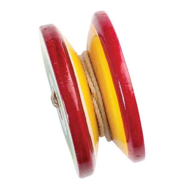 Mexican Artisanal Toy YoYo Wood Multicolor