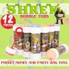 Toyland Pack of 12 Shrek Bubbles with Wands, 2fl oz Solution & Novelty Maze Lid - Pocket Money & Party Bag Toys view 2
