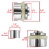 Powersports Replacement Parts for Front Differential Output Hub Assembly for Polaris 3236683 3235169 2203727 Mod-C33C-58339 view 2