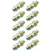 10PCS RC Boat Cooling Water Nozzle Brass Dual Barb M3 M4 M5 M6 Fittings for Model Boat Water Cooling System Rudder ESC Motor(M3) view 1