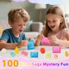 100 Pcs Blind Bags Mini Resin Animals Mystery Bags: Glow in the Dark Party Favors Blind Bag, Resin Figures DIY Crafts Fairy Garden Decor Collectors Stocking Stuffers Kids Surprises view 2