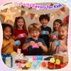 100 Pcs Blind Bags Mini Resin Animals Mystery Bags: Glow in the Dark Party Favors Blind Bag, Resin Figures DIY Crafts Fairy Garden Decor Collectors Stocking Stuffers Kids Surprises view 4