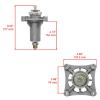 Powersports Replacement Parts for 54" Deck Spindle Pulley Blade Rebuild Kit for Husqvarna GT2254 54" Deck Mod-C33C-41699 view 2