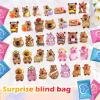 100 Pcs Mini Capybara Blind Bags: Glow and Matte Resin Capybara Figures Bulk Mystery Bag, Mini Figurines for Fairy Garden, Resin Craft, Home Dcor, Collectible Gifts Holiday Surprises view 4