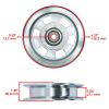 Powersports Replacement Parts for Deck Pulley for Simplicity 2691814 5901779 900530 Courier Citation Contender 52" Mod-C33C-38296 view 2