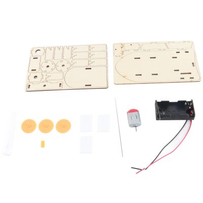 Taruor Fine Quality Wood Boat Model Building Kit for Children 7-14, Mini Educational Toy Metal Components, 19 * 11.5 * 6cm, Cool and Fashionable Appearance Makes Children