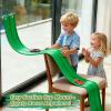 Flexible Race Track for Kids 15ft, FALDAA Toddler Car Tracks Compatible with Hot Wheels 1/64 Scale, Flextrack with 12 Cars and 4 Suction Cups, Portable Toy Car Ramp Sets for 3 Year Old+ view 3