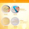 20pcs Gold Happy Birthday Cake Topper, Mirror Acrylic Cupcake Toppers Engraved Birthday Cake Disc Decoration for Party Supplies view 4