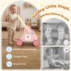 Wiqins Wooden Baby Push Walker, 10-in-1 Baby Walker Toys with Wheels for Toddlers 18 Months, Detachable Montessori Activity Board Toy & Storage for 1 Year Old Boys Girls Learning to Walk view 4