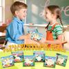 24 Pack Valentines Day Cards for Kids School Classroom with Dinosaur Wood Paint Crafts Set, Valentines Day Gifts for Kids Classroom Exchange Valentines Party Favors & Prizes Gifts for Boys Girls view 4