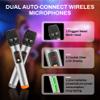 Karaoke Machine for Adults with 2 Microphone, 120W Portable Bluetooth Speaker with Lights for Adult & Kids, Karaoke Microphone with PA System Supports USB/TF/FM/AUX for Home Party, Home System Package view 4