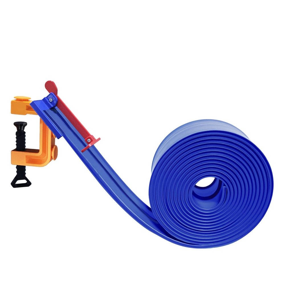 ARSUNOVO Flex Track 15 Ft Starter Set | Classic Long Design, with a Roll-Up Portable Structure to Create a Versatile DIY Racetrack, Blue