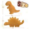 Aiideals Dino Nugget Pillow Funny Birthday Gifts for Teen Boys Girls, Chicken Dino Nuggets Plush Pillow Dinosaur Stuffed Animals Valentines Day Gifts for Women Wife Boyfriend Girlfriend (Large, 2Pcs) view 4