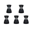 BASEPLATES Building Block Figure Accessory Black Cape (cape267-0) view 1