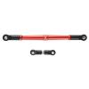 Compatible with Arrma for Karton for Outcast for Notorious 1/8 RC Car Upgrades Parts Tie Rod Pull Rod Servo Rod RC Accessories(Red) view 2