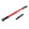 Compatible with Arrma for Karton for Outcast for Notorious 1/8 RC Car Upgrades Parts Tie Rod Pull Rod Servo Rod RC Accessories(Red) view 3
