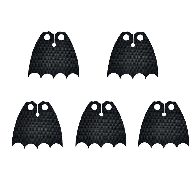 BASEPLATES Building Block Figure Accessory Black Cape (cape081-0)