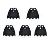 BASEPLATES Building Block Figure Accessory Black Cape (cape081-0) view 1