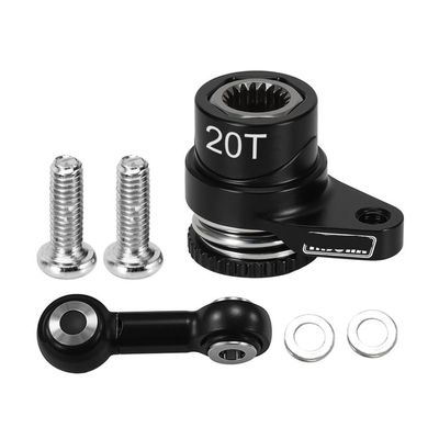 WYCZCFIS Universal Aluminum Servo Saver Set Compatible with Mojave GROM GROM 1/12 NASCAR 20T