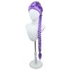 incohair Long Purple Braided Hair for women, Synthetic braiding hair for Halloween Party Use view 2