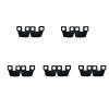 BASEPLATES Building Block Figure Accessory Black Cape (cape231-0) view 1