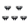 BASEPLATES Building Block Figure Accessory Black Cape (cape112-0) view 1